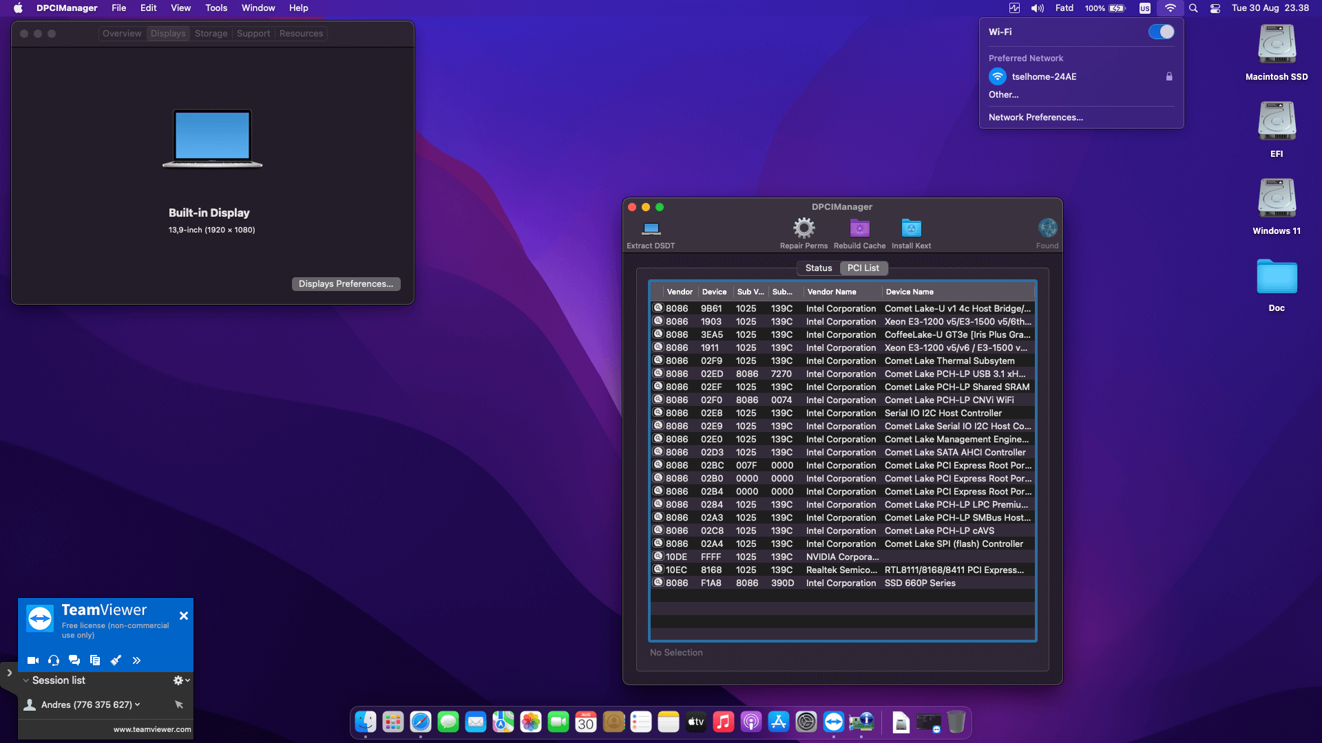 Acer Aspire 5 A514 52G 71XL [CometLake   Intel UHD 10Th Gen + I2C]   OpenCore 2